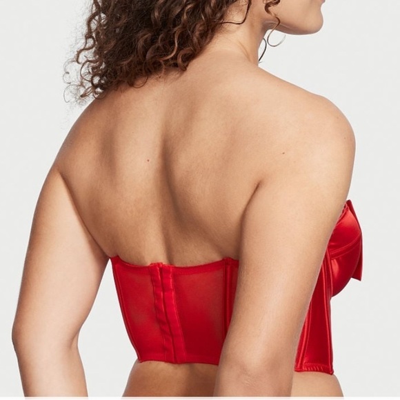 New! Victoria Secret DREAM ANGELS Cupped Bow Bra Top lipstick nwt 14370 - Picture 12 of 12